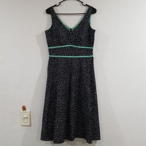 Donna Morgan polka dot pinup dress 50's sexy